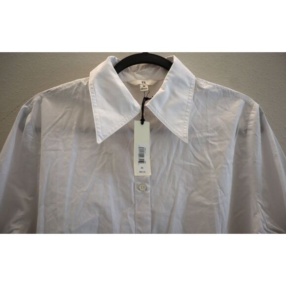 Banana Republic 755610-011 Women Sz M White The Perfect L/S Button-Up Shirt - Picture 3 of 8